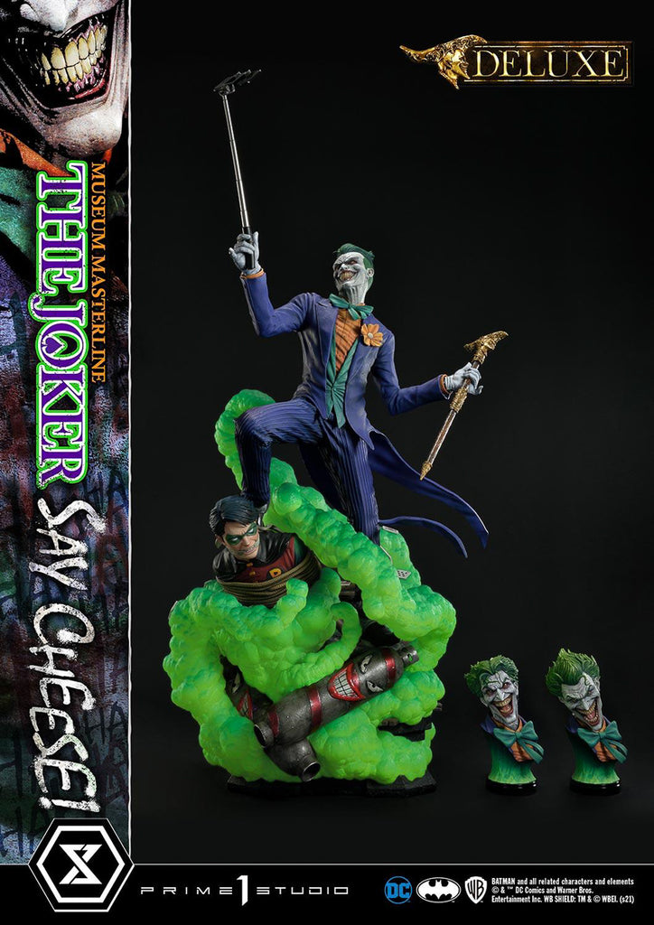 Estátua O Coringa Say Cheese! Deluxe Bonus Version - DC Comics - Museum Masterline 1/3 - Prime 1