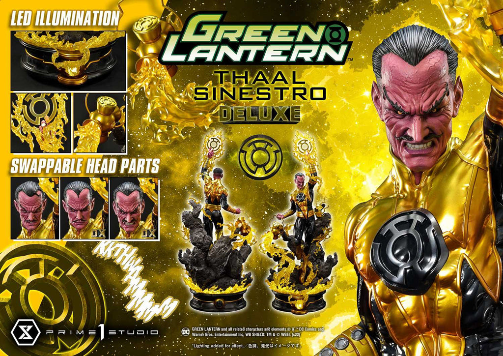 Estátua Thaal Sinestro Deluxe Version - DC Comics - Museum Masterline 1/3 - Prime 1