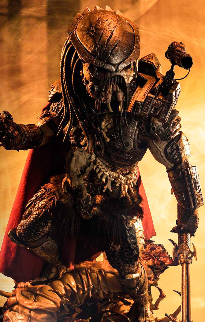 Estátua Ahab Predator Exclusive Bonus Version - Predator Comics - Premium Masterline 1/4 - Prime 1