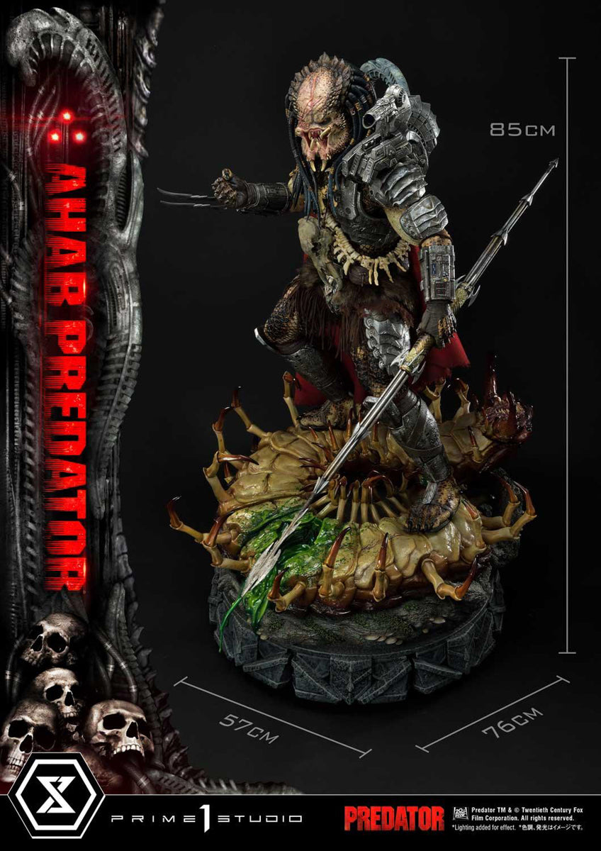Estátua Ahab Predator Exclusive Bonus Version - Predator Comics - Premium Masterline 1/4 - Prime 1