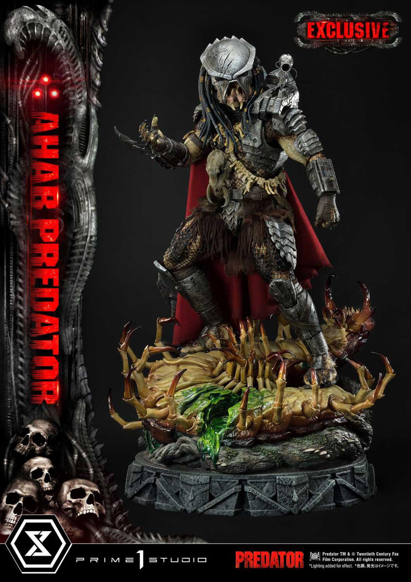 Estátua Ahab Predator Exclusive Bonus Version - Predator Comics - Premium Masterline 1/4 - Prime 1