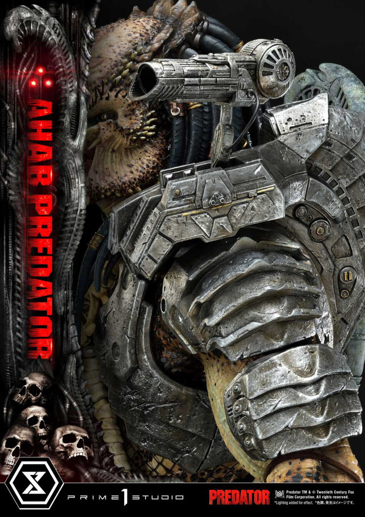 Estátua Ahab Predator Exclusive Bonus Version - Predator Comics - Premium Masterline 1/4 - Prime 1