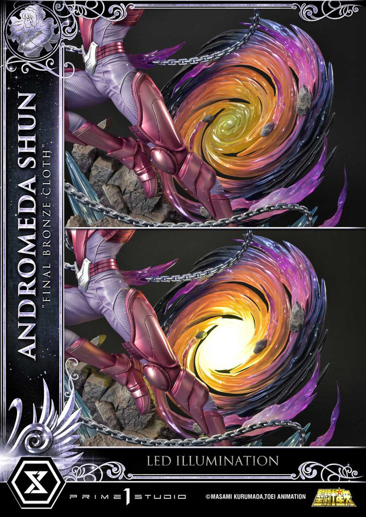 Estátua Shun de Andromeda Final Bronze Cloth Bonus Version - Os Cavaleiros do Zodíaco - Premium Masterline 1/4 - Prime 1