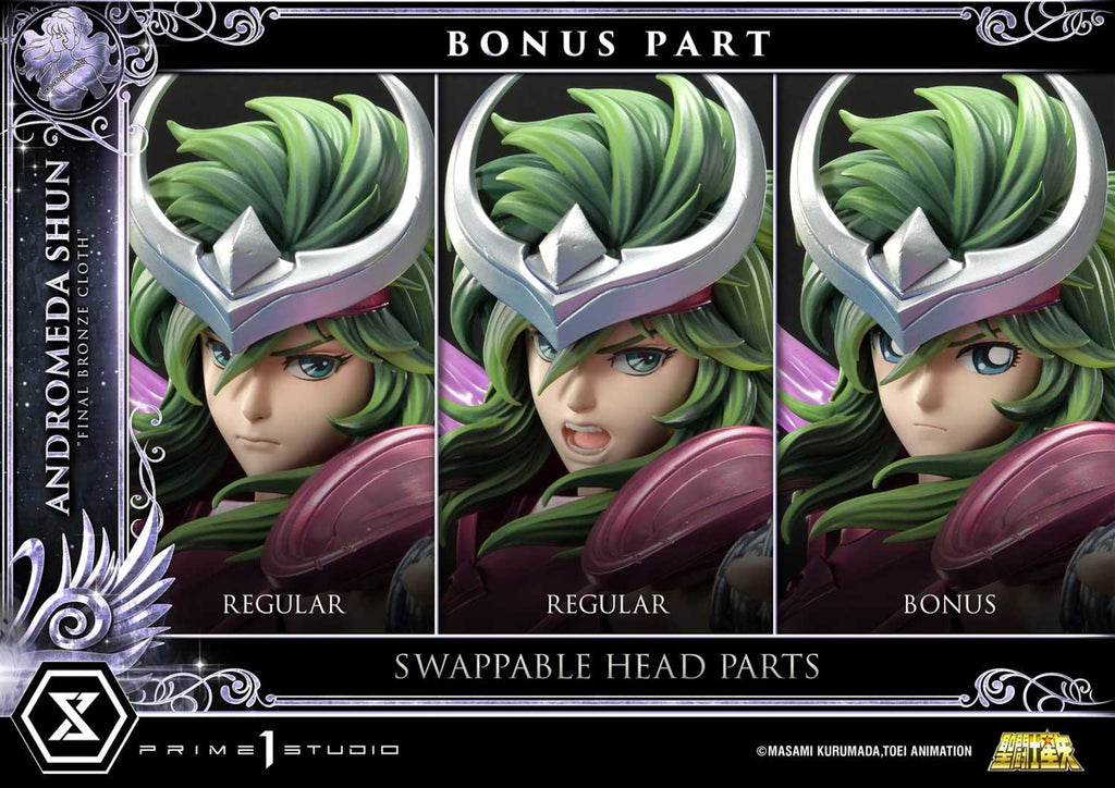 Estátua Shun de Andromeda Final Bronze Cloth Bonus Version - Os Cavaleiros do Zodíaco - Premium Masterline 1/4 - Prime 1