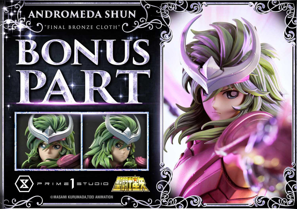 Estátua Shun de Andromeda Final Bronze Cloth Bonus Version - Os Cavaleiros do Zodíaco - Premium Masterline 1/4 - Prime 1