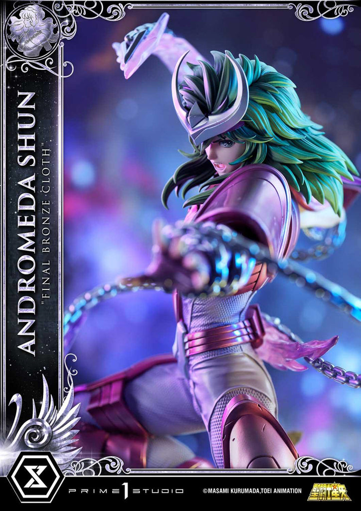 Estátua Shun de Andromeda Final Bronze Cloth Bonus Version - Os Cavaleiros do Zodíaco - Premium Masterline 1/4 - Prime 1