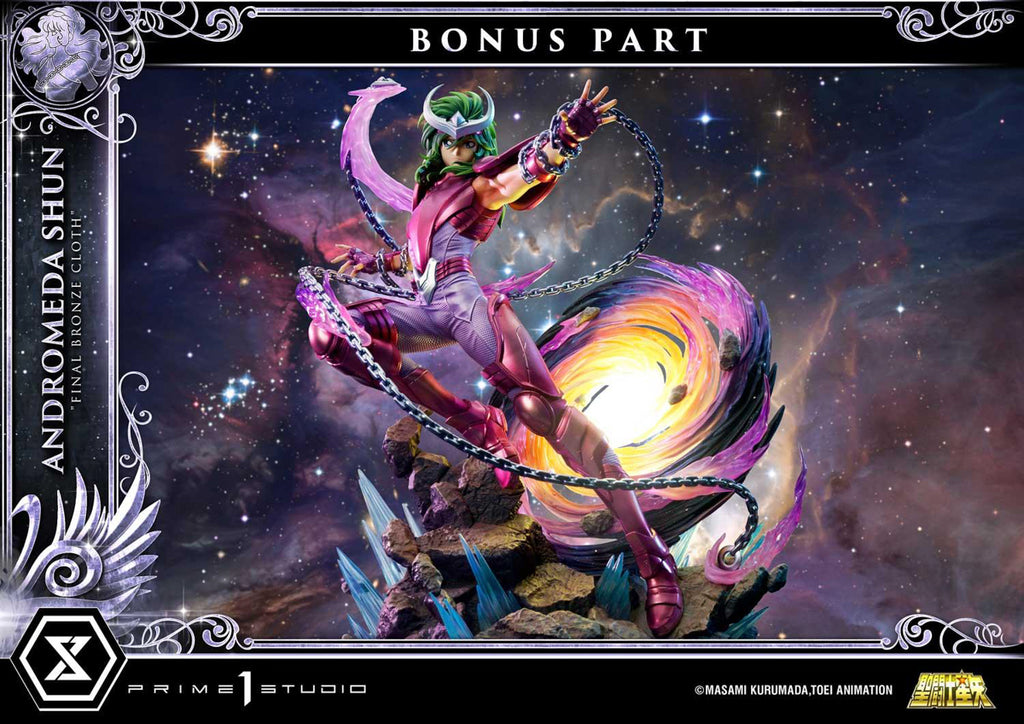 Estátua Shun de Andromeda Final Bronze Cloth Bonus Version - Os Cavaleiros do Zodíaco - Premium Masterline 1/4 - Prime 1