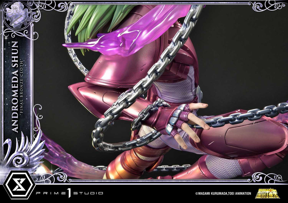 Estátua Shun de Andromeda Final Bronze Cloth Bonus Version - Os