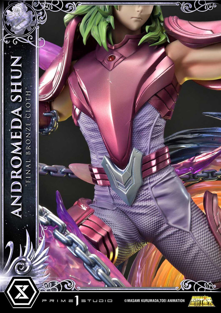 Estátua Shun de Andromeda Final Bronze Cloth Bonus Version - Os Cavaleiros do Zodíaco - Premium Masterline 1/4 - Prime 1