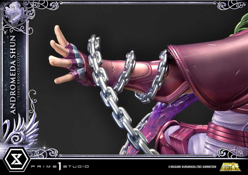 Estátua Shun de Andromeda Final Bronze Cloth Bonus Version - Os Cavaleiros do Zodíaco - Premium Masterline 1/4 - Prime 1
