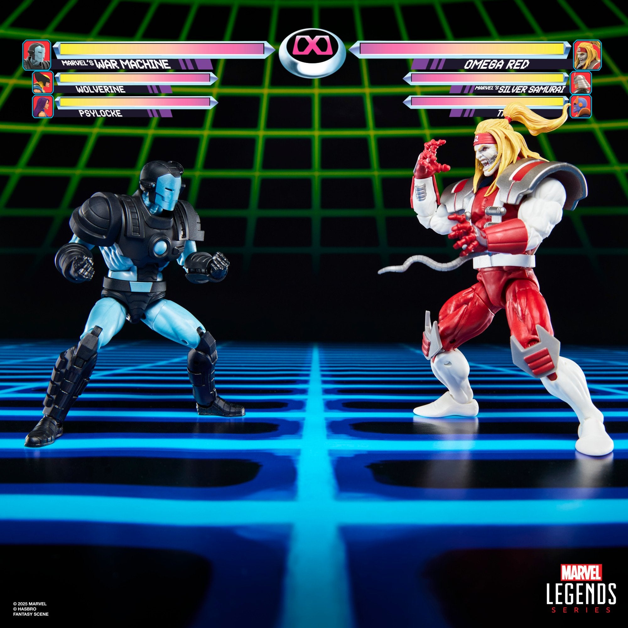 Figuras Pack War Machine vs Omega Red - Marvel Legends Fall