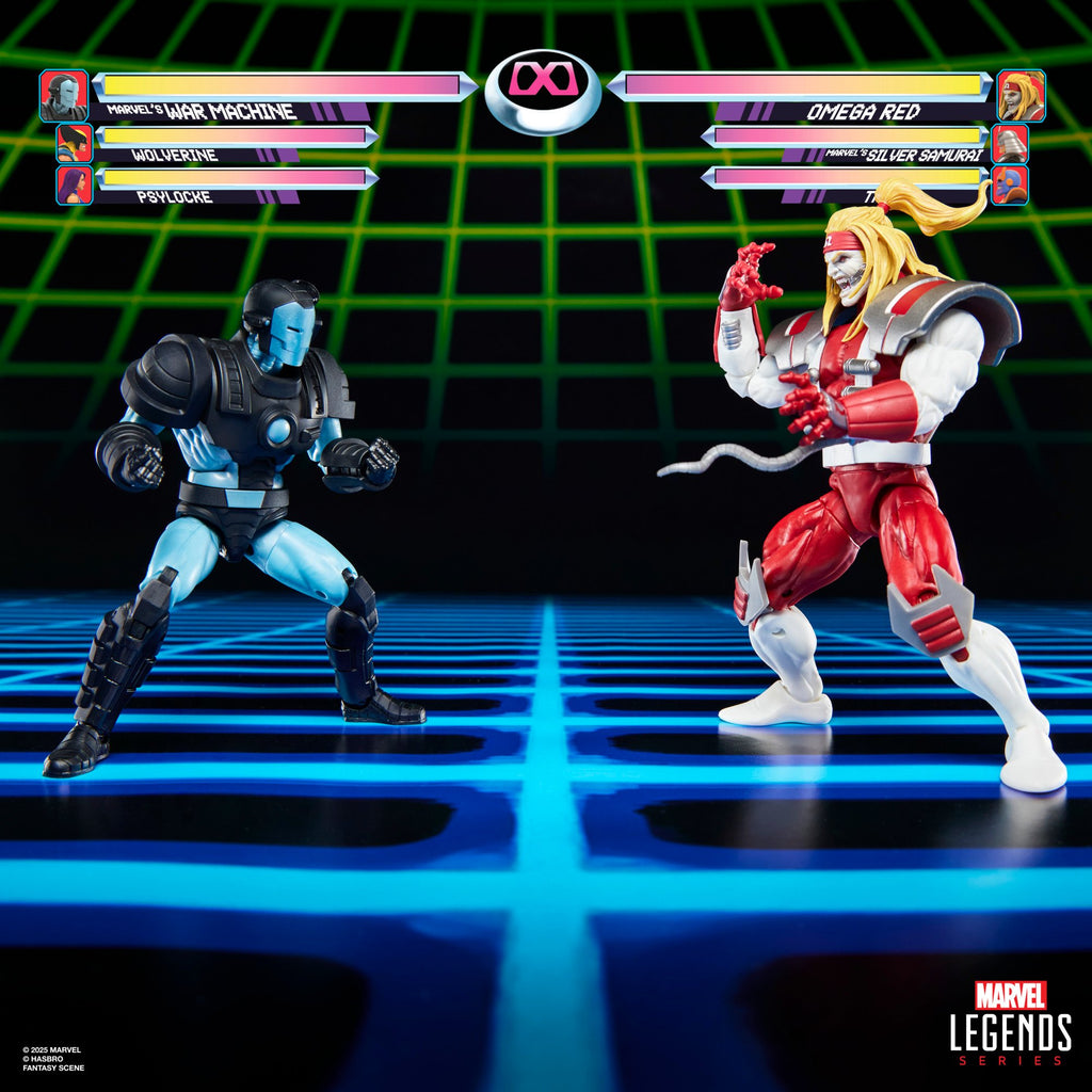 Figuras Pack War Machine vs Omega Red - Marvel Legends Fall Anniversary - Hasbro