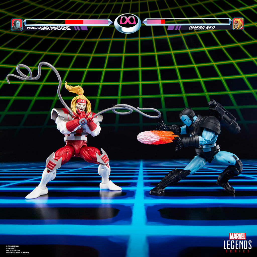 Pré-venda - Pack War Machine vs Omega Red - Marvel Legends Fall Anniversary - Hasbro