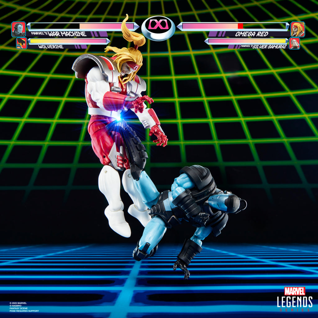 Pré-venda - Pack War Machine vs Omega Red - Marvel Legends Fall Anniversary - Hasbro