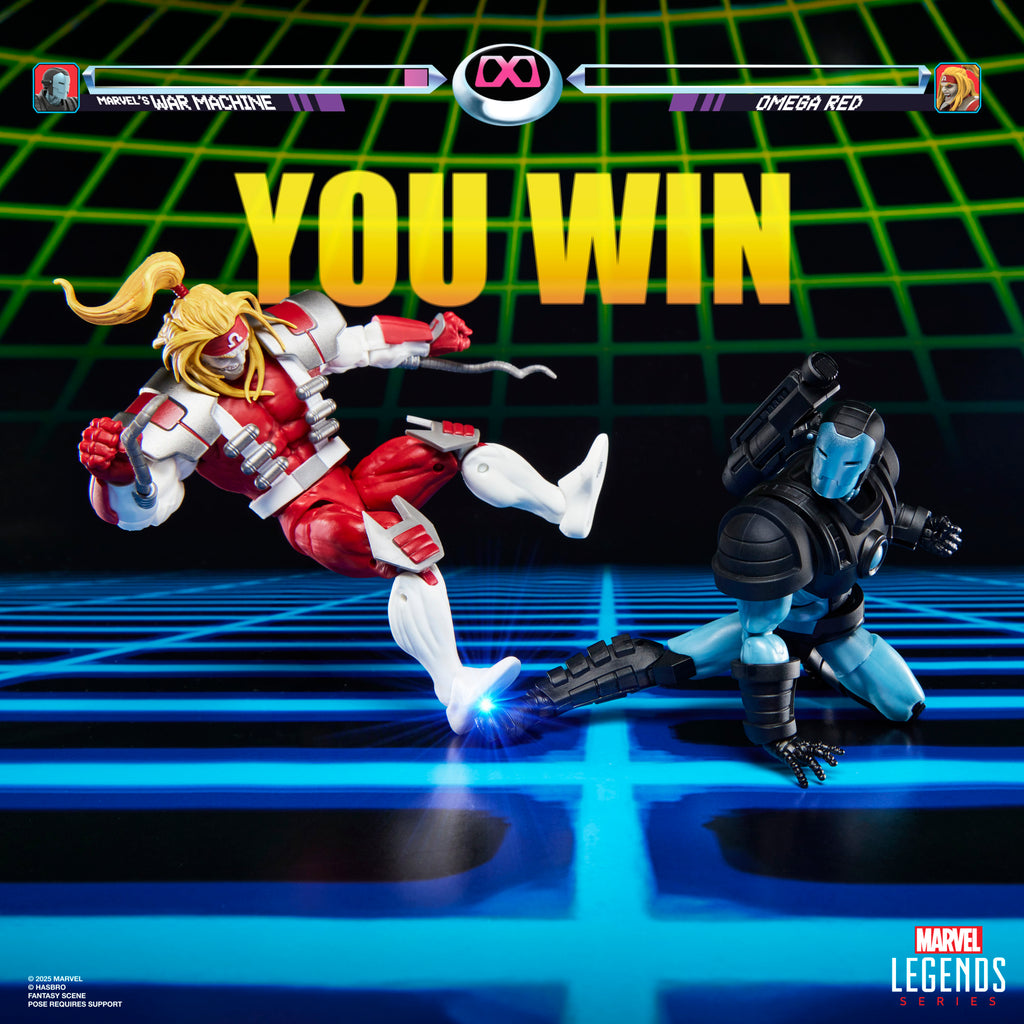 Pré-venda - Pack War Machine vs Omega Red - Marvel Legends Fall Anniversary - Hasbro