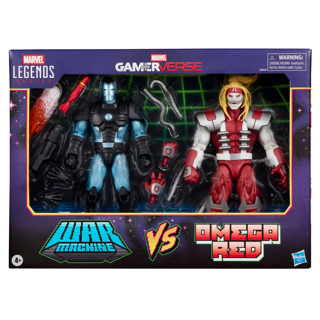 Figuras Pack War Machine vs Omega Red - Marvel Legends Fall Anniversary - Hasbro