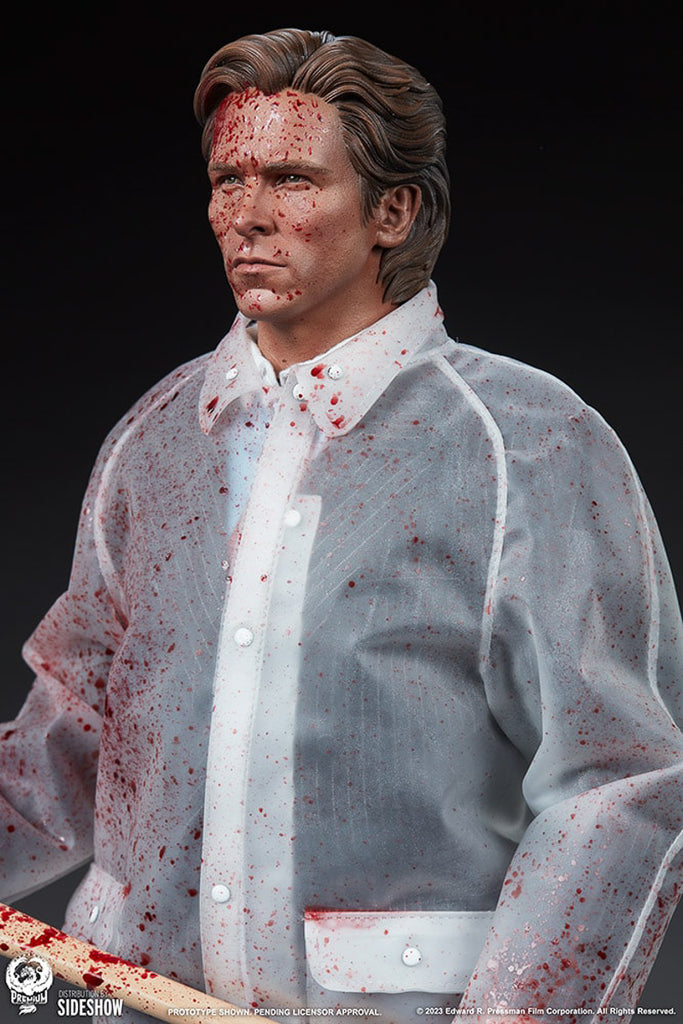 Estátua Patrick Bateman Blood Version - Psicopata Americano - Quarter Scale - PCS