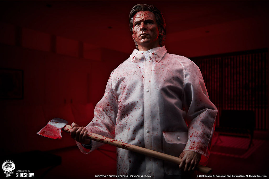 Estátua Patrick Bateman Blood Version - Psicopata Americano - Quarter Scale - PCS