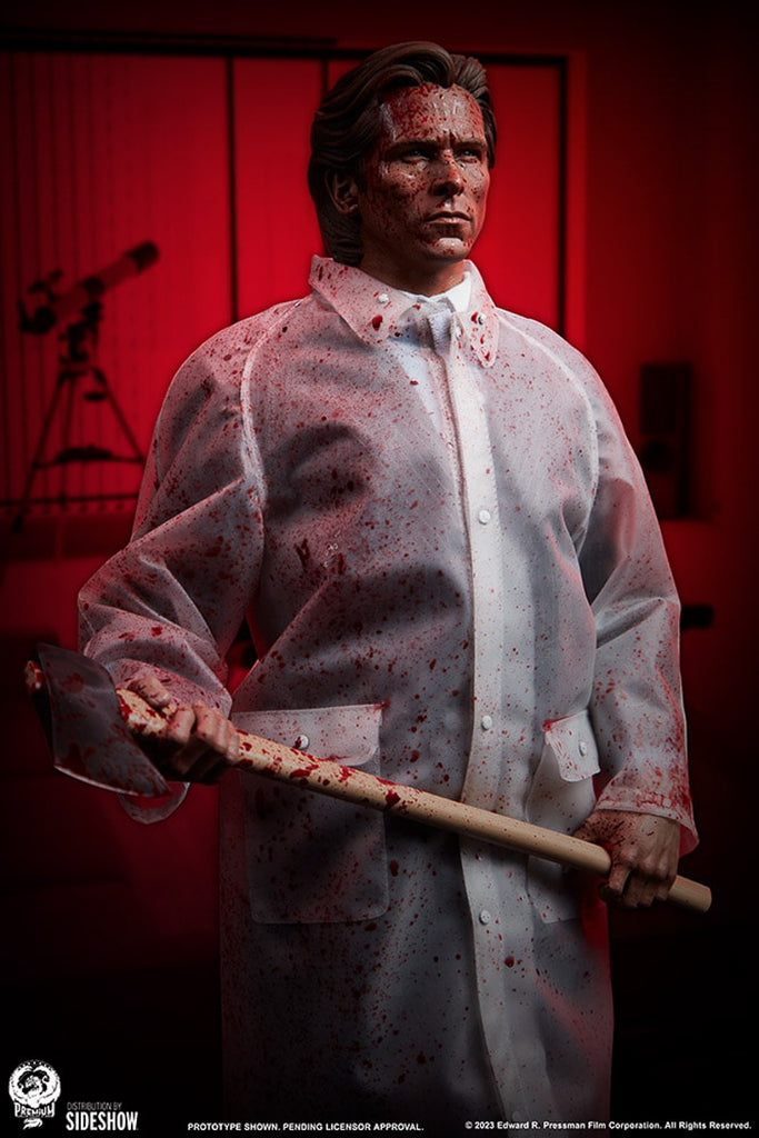 Estátua Patrick Bateman Blood Version - Psicopata Americano - Quarter Scale - PCS