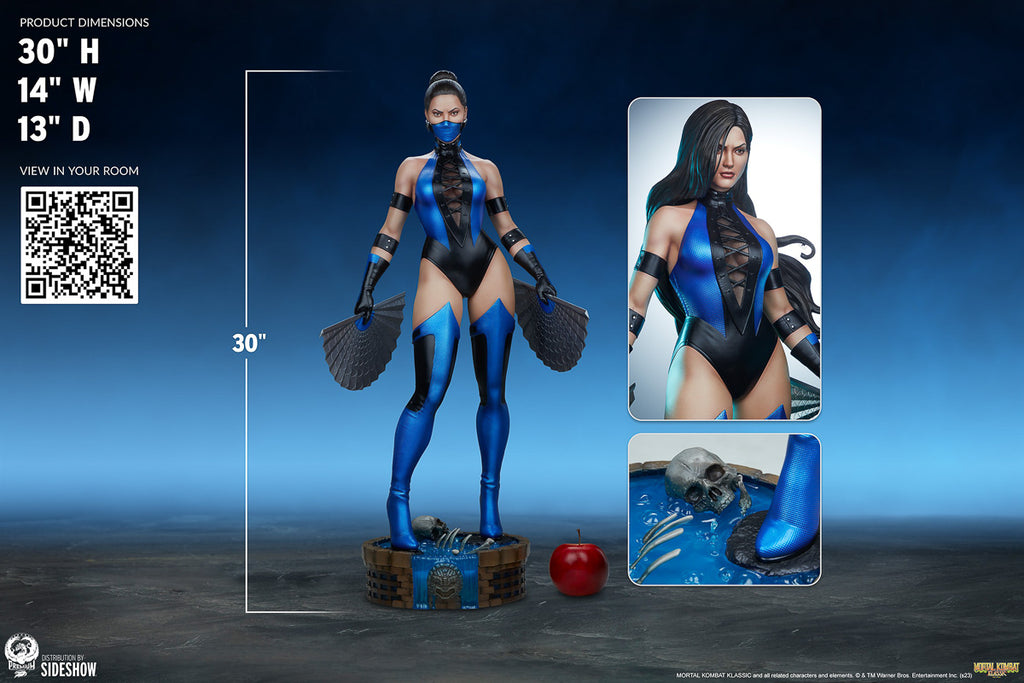 Estátua Kitana - Mortal Kombat - 1/3 Scale - PCS
