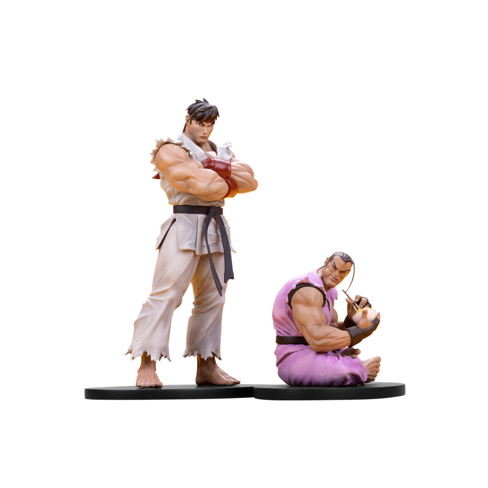 Estátua Ryu And Dan - Street Fighter - 1/10 Scale Collectible Set - PCS