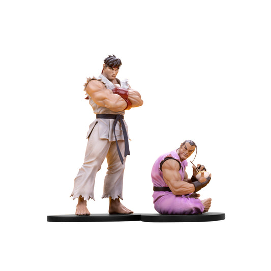 Estátua Ryu And Dan - Street Fighter - 1/10 Scale Collectible Set - PCS