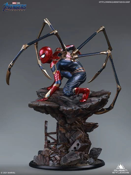 Estátua Aranha de Ferro - Avengers - 1/4 Scale - Queen Studios