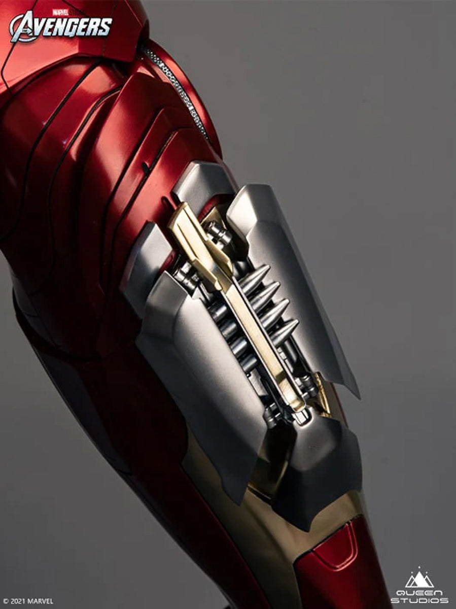 Estátua Iron Man Mark 7 - The Avengers - 1/2 Scale - Queen Studios