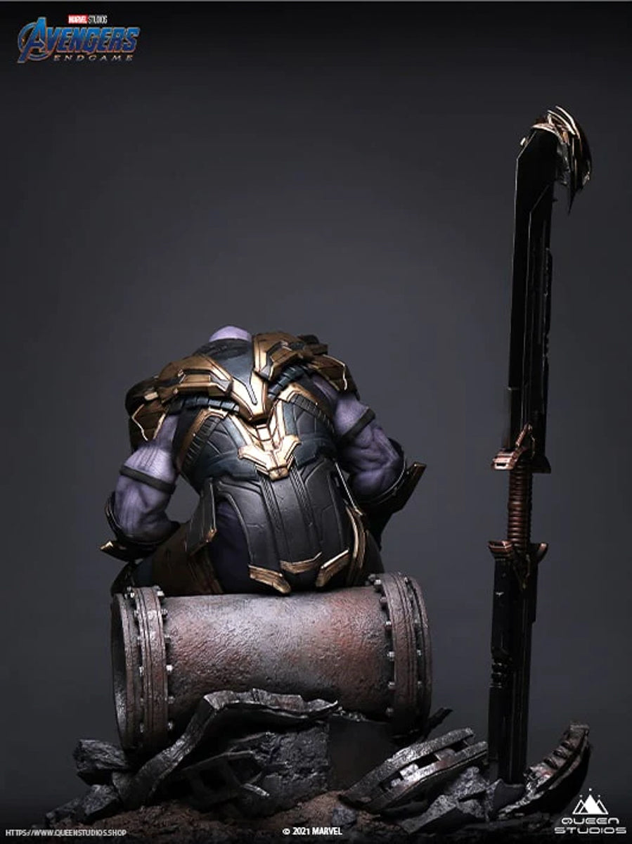 Estátua Thanos Premium Edition - Avengers Endgame - 1/4 Scale - Queen Studios