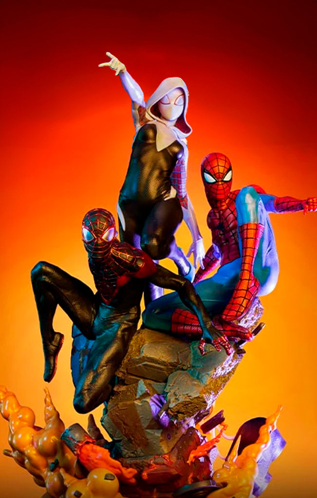 Estátua The Amazing Spider-Man Spider-Verse - Marvel - 1/4 Scale - Queen Studios