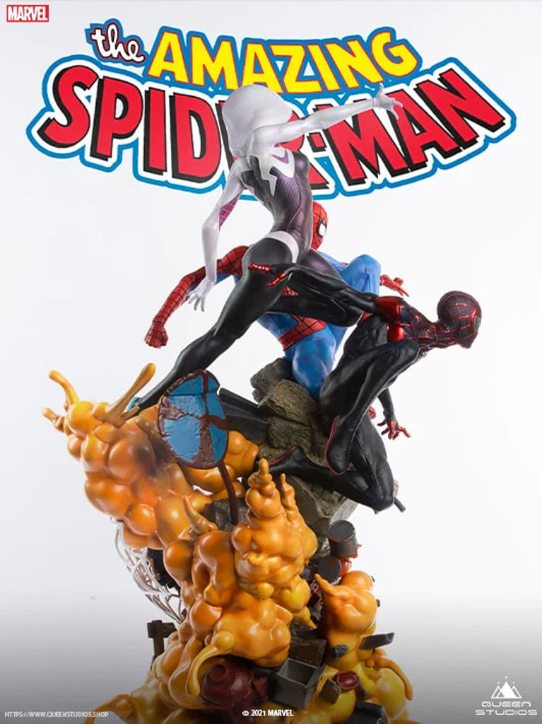 Estátua The Amazing Spider-Man Spider-Verse - Marvel - 1/4 Scale - Queen Studios