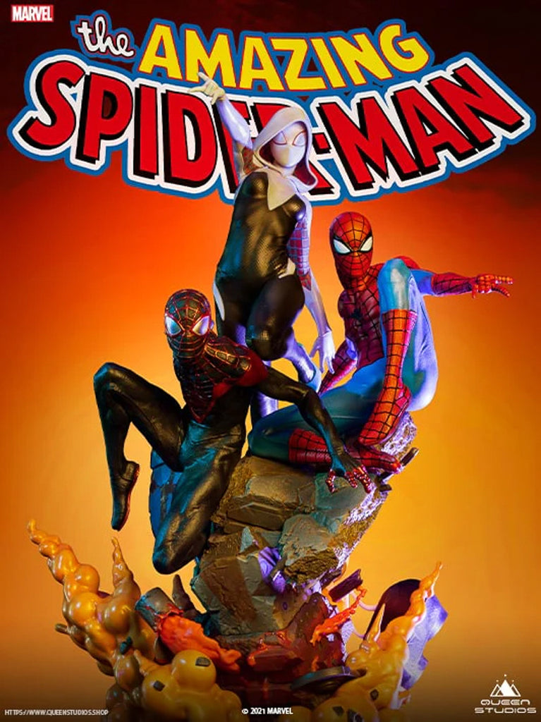 Estátua The Amazing Spider-Man Spider-Verse - Marvel - 1/4 Scale - Queen Studios
