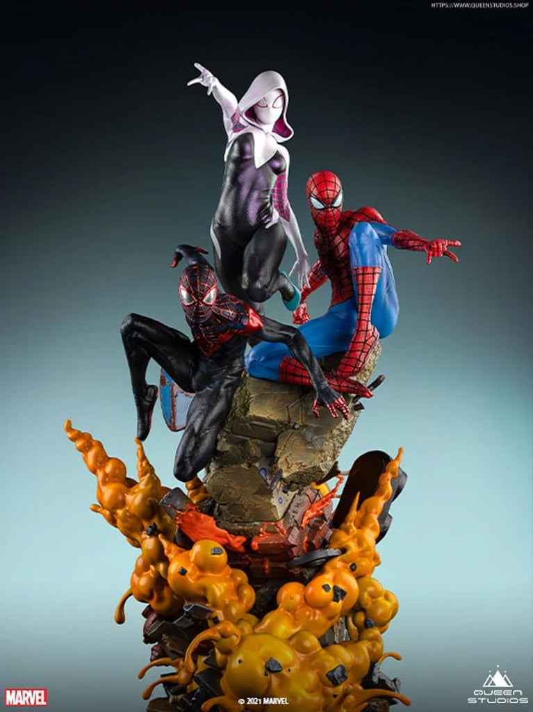 Estátua The Amazing Spider-Man Spider-Verse - Marvel - 1/4 Scale - Queen Studios