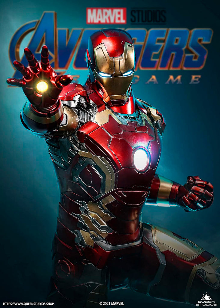 Estátua Homem de Ferro Mark 43 - Marvel - 1/4 Scale - Queen Studios