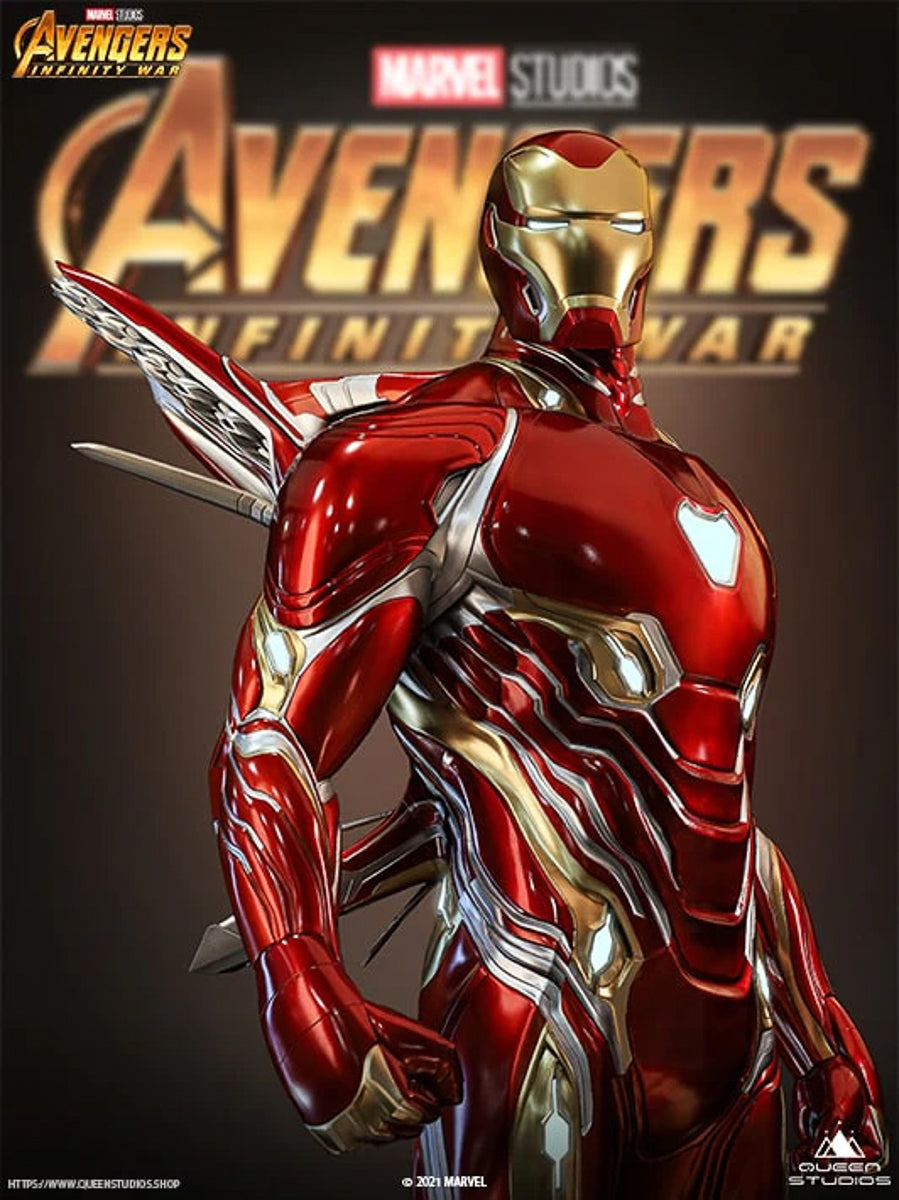 Estátua Homem de Ferro Mark 50 - Marvel - 1/2 Scale - Queen Studios