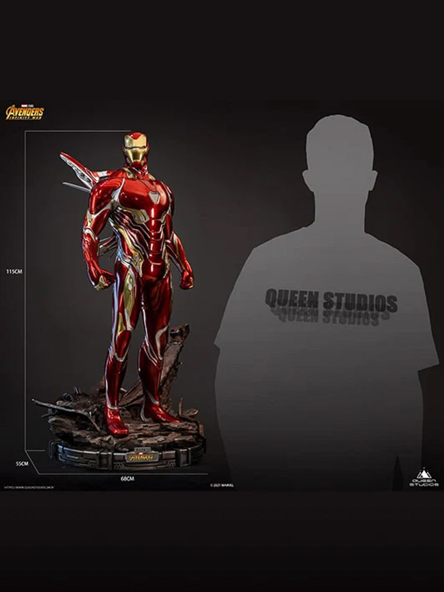 Estátua Homem de Ferro Mark 50 - Marvel - 1/2 Scale - Queen Studios