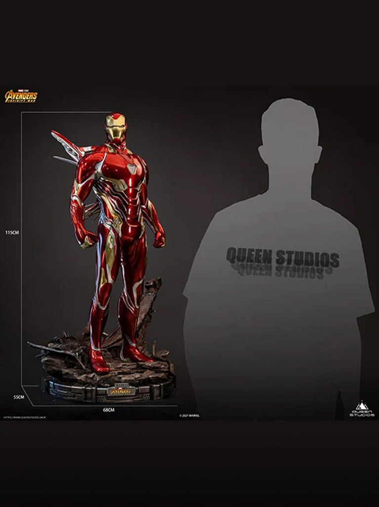 Estátua Homem de Ferro Mark 50 - Marvel - 1/2 Scale - Queen Studios