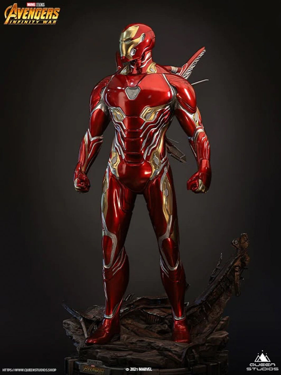 Estátua Homem de Ferro Mark 50 - Marvel - 1/2 Scale - Queen Studios