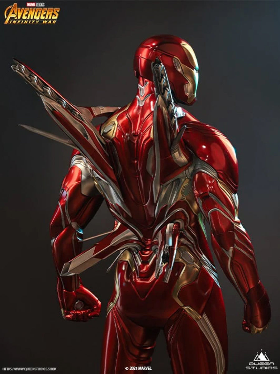 Estátua Homem de Ferro Mark 50 - Marvel - 1/2 Scale - Queen Studios