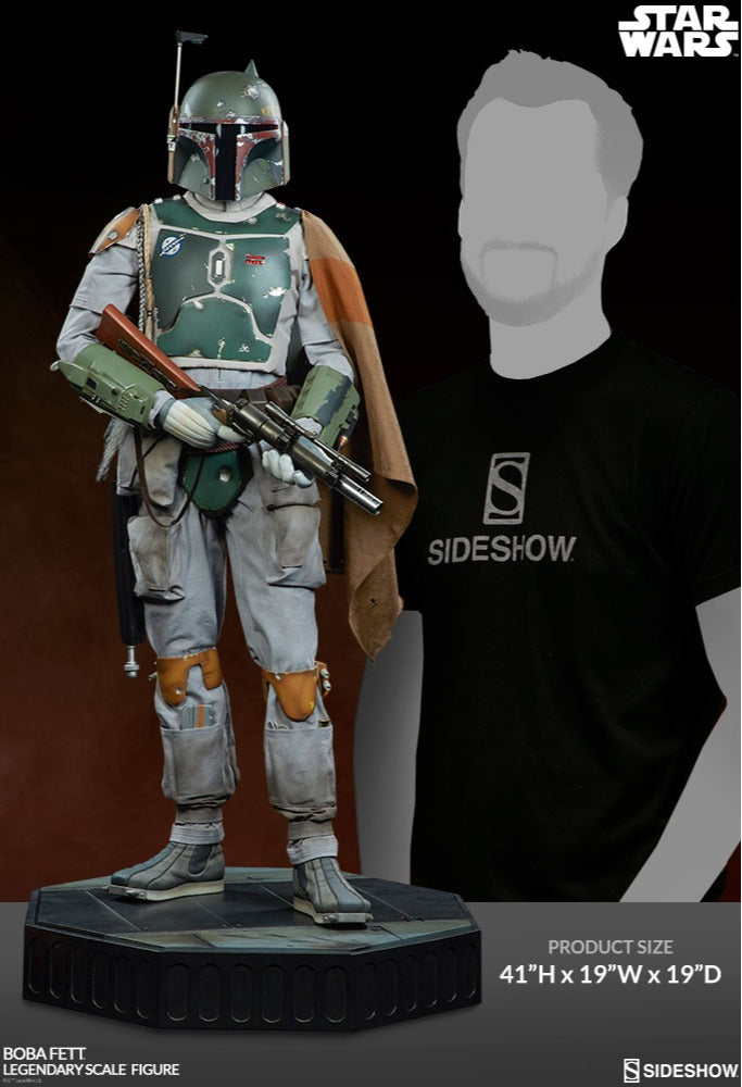 Estátua Boba Fett - Star Wars - Legendary Scale 1/2 - Sideshow