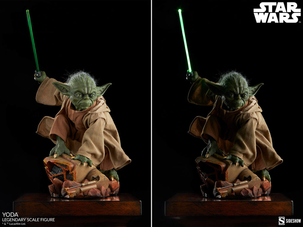 Estátua Yoda - Star Wars - Legendary Scale 1/2 - Sideshow