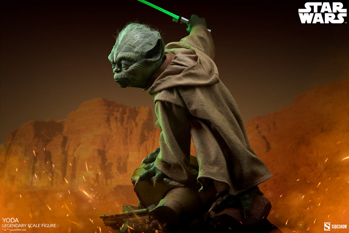 Estátua Yoda - Star Wars - Legendary Scale 1/2 - Sideshow – Iron