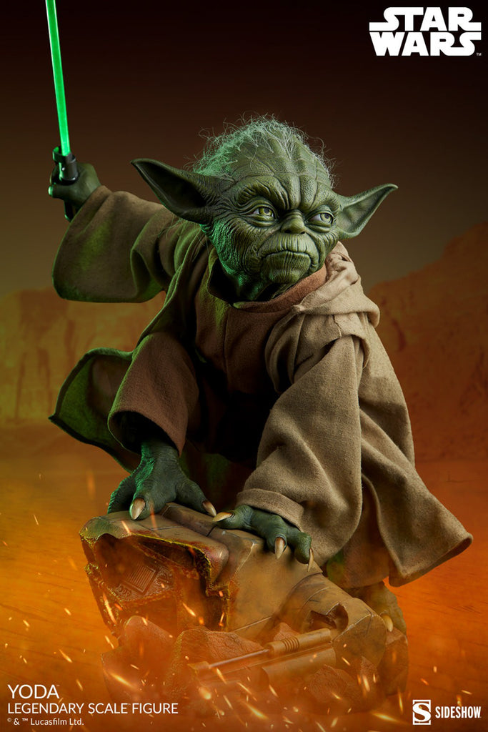 Estátua Yoda - Star Wars - Legendary Scale 1/2 - Sideshow