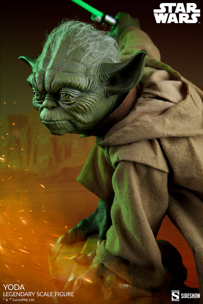 Estátua Yoda - Star Wars - Legendary Scale 1/2 - Sideshow