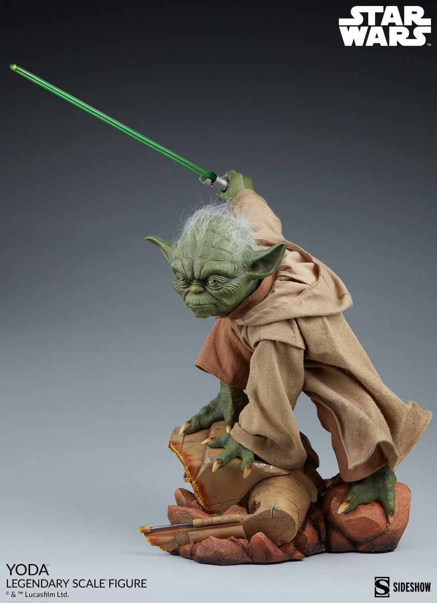 Estátua Yoda - Star Wars - Legendary Scale 1/2 - Sideshow – Iron