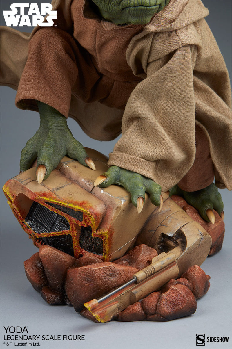 Estátua Yoda - Star Wars - Legendary Scale 1/2 - Sideshow – Iron