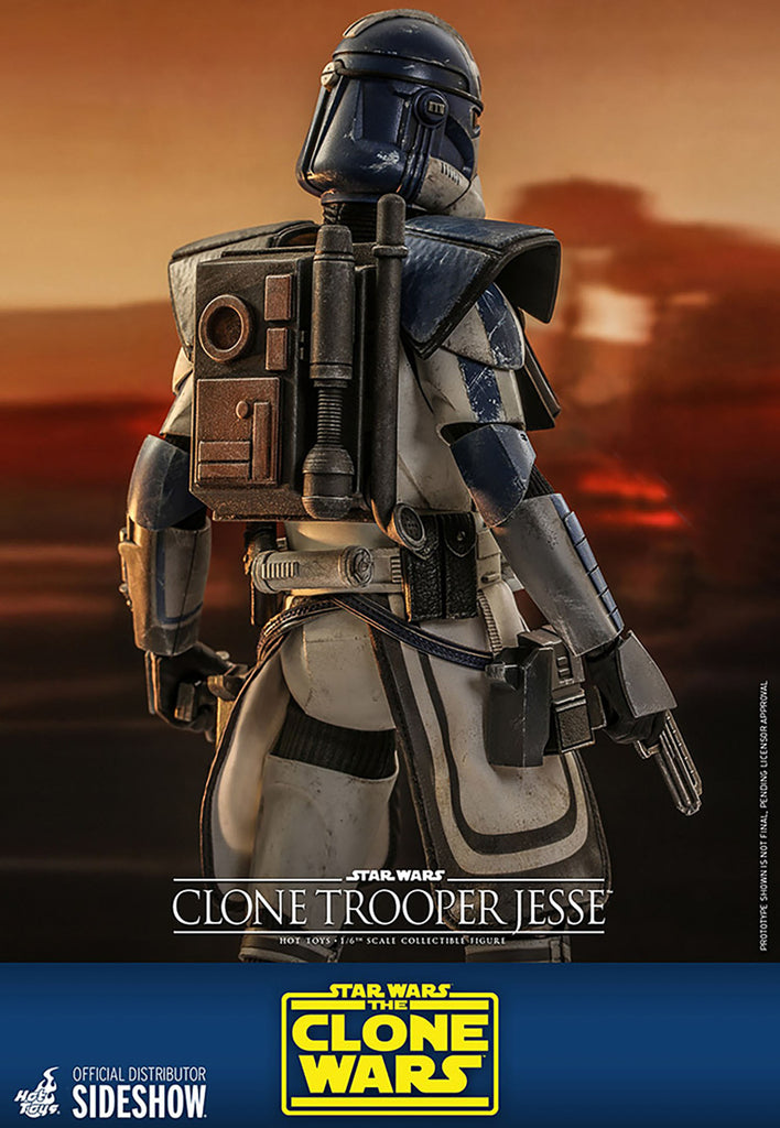 Figura Clone Trooper Jesse - Star Wars The Clone Wars - Sixth Scale - Hot Toys