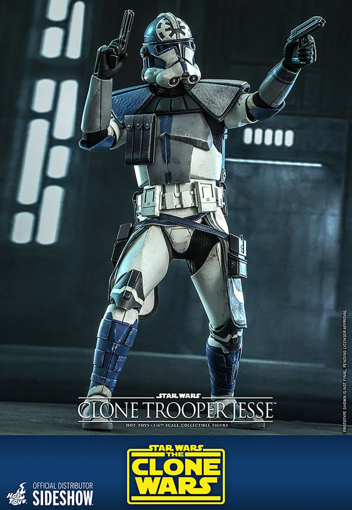 Figura Clone Trooper Jesse - Star Wars The Clone Wars - Sixth Scale - Hot Toys