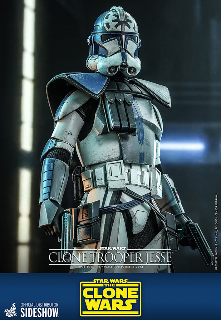 Figura Clone Trooper Jesse - Star Wars The Clone Wars - Sixth Scale - Hot Toys