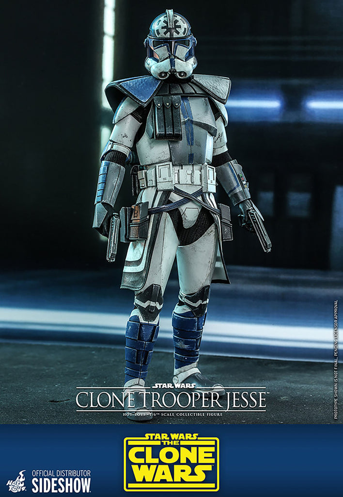 Figura Clone Trooper Jesse - Star Wars The Clone Wars - Sixth Scale - Hot Toys